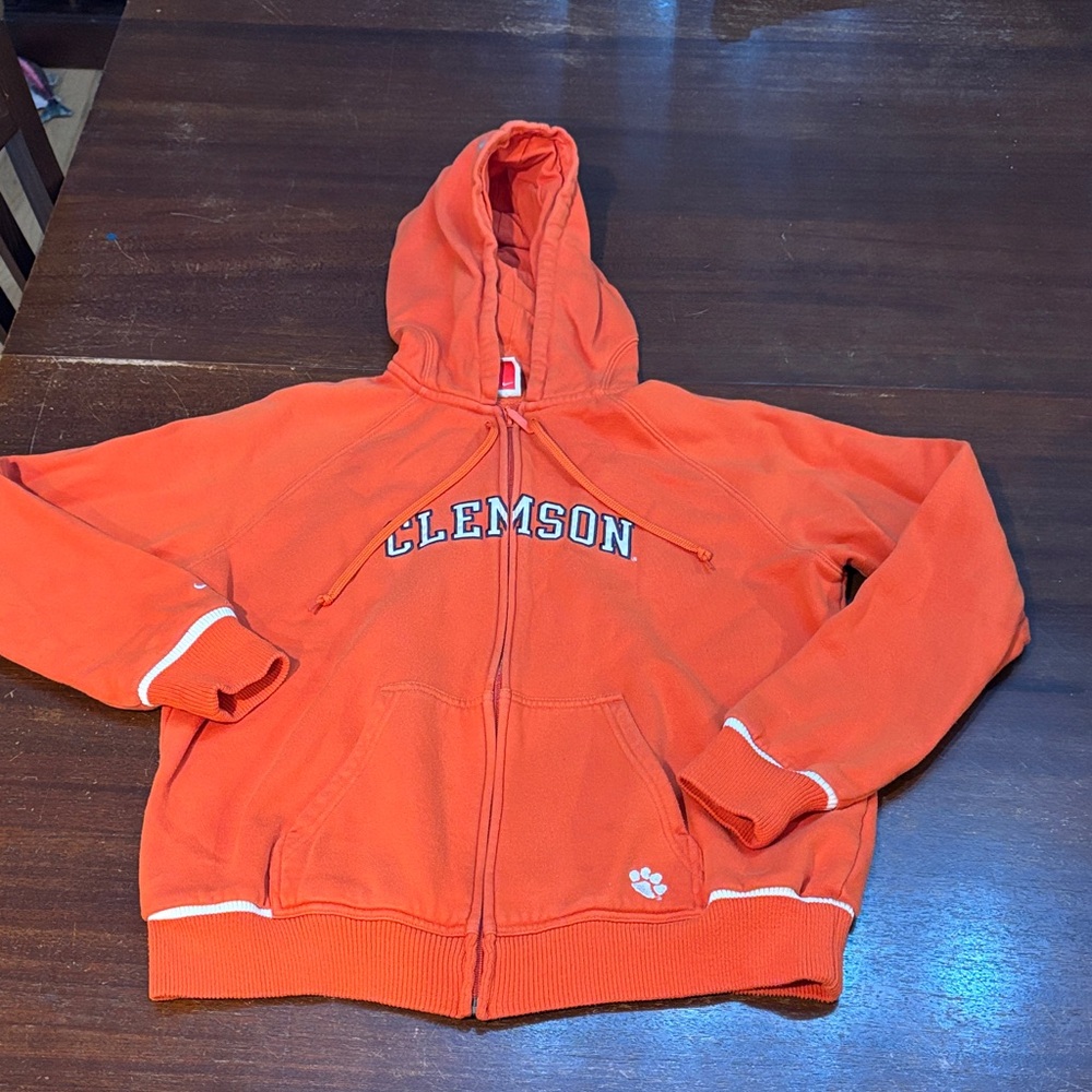 Nike Orange Clemson Hoodie